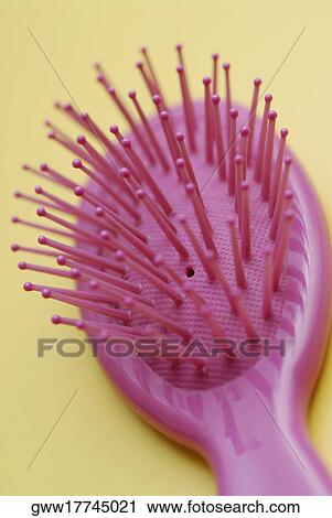 Close-up of a hairbrush View Large Photo Image Stock Image - Close-up of a hairbrush. Fotosearch