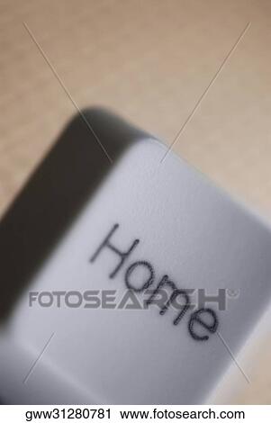 Stock Image - Close-up of a key. Fotosearch