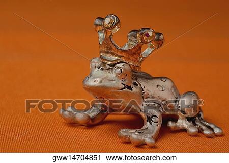 Close-up of a metal frog figurine View Large Photo Image Stock Image - Close-up of a metal frog figurine. Fotosearch