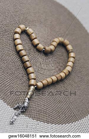 Stock Image - Close-up of a necklace. Fotosearch
