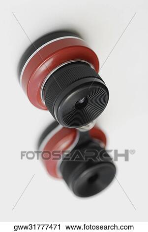 Stock Image - Close-up of a pair of binoculars. Fotosearch