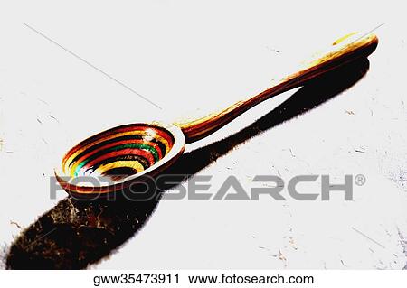 Close-up of a wooden spoon View Large Photo Image Stock Image - Close-up of a wooden spoon. Fotosearch