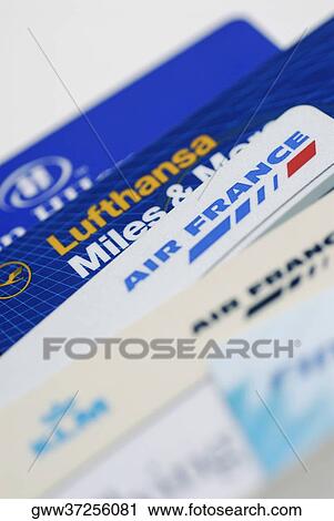 Close-up of airplane tickets View Large Photo Image Stock Image - Close-up of airplane tickets. Fotosearch