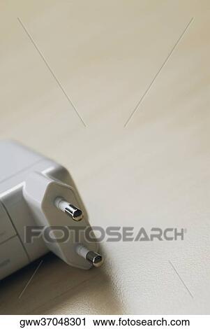 Close-up of an electric plug View Large Photo Image Stock Image - Close-up of an electric plug. Fotosearch
