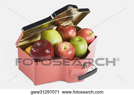Close-up of apples in a box View Large Photo Image Stock Image - Close-up of apples in a box. Fotosearch