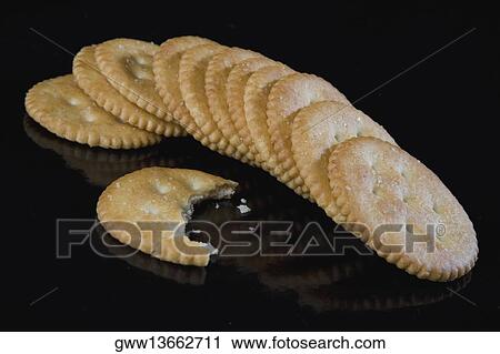 Close-up of biscuits View Large Photo Image Stock Image - Close-up of biscuits. Fotosearch