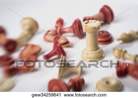 Close-up of chess pieces View Large Photo Image Stock Image - Close-up of chess pieces. Fotosearch