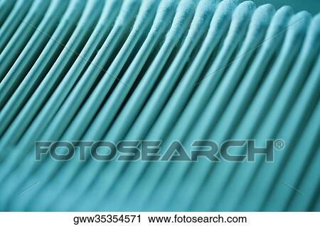 Close-up of cotton swabs in a row View Large Photo Image Stock Image - Close-up of cotton swabs in a row. Fotosearch