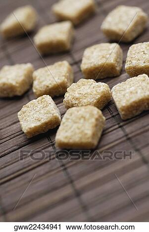 Close-up of cubes of brown sugar View Large Photo Image Stock Image - Close-up of cubes of brown sugar. Fotosearch