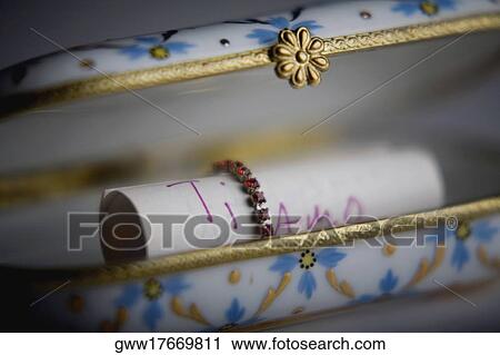 Close-up of documents in a purse View Large Photo Image Stock Image - Close-up of documents in a purse. Fotosearch
