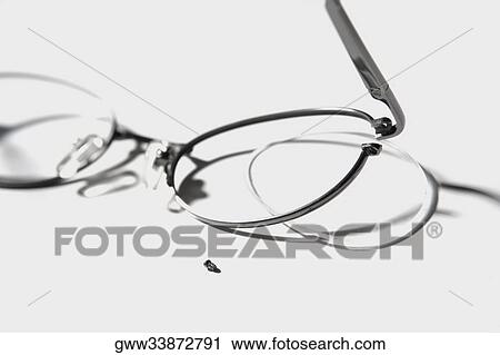 Stock Image - Close-up of eyeglasses. Fotosearch