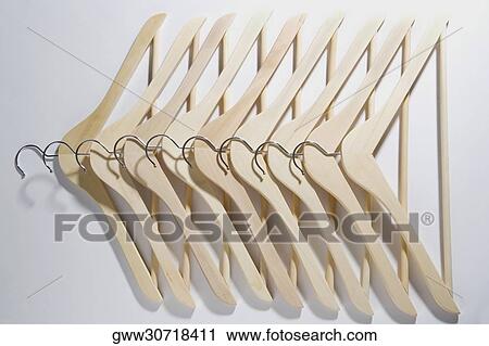 Close-up of hangers View Large Photo Image Stock Image - Close-up of hangers. Fotosearch