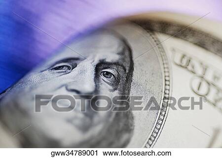 Close-up of one hundred dollar bill View Large Photo Image Stock Image - Close-up of one hundred dollar bill. Fotosearch