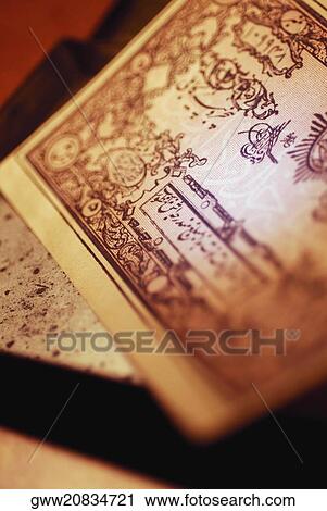 Stock Image - Close-up of paper currency. Fotosearch