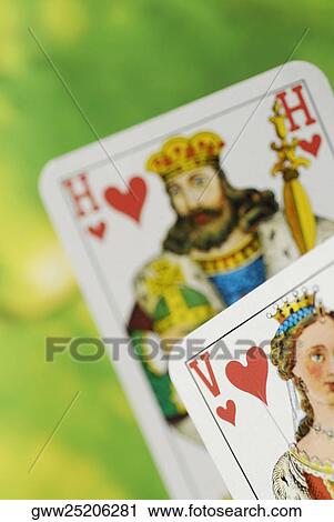Close-up of playing cards View Large Photo Image Stock Image - Close-up of playing cards. Fotosearch