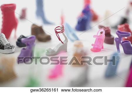 Stock Image - Close-up of sandals. Fotosearch