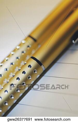 Close-up of two pens View Large Photo Image Stock Image - Close-up of two pens. Fotosearch