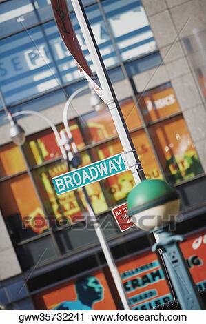 Information board in front of a building, Broadway, Manhattan, New York City, New York State, USA View Large Photo Image Stock Image - Information board in front of a building, Broadway, Manhattan, New York City, New York State, USA. Fotosearch
