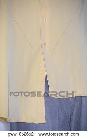 Stock Image - Mid section view of person. Fotosearch