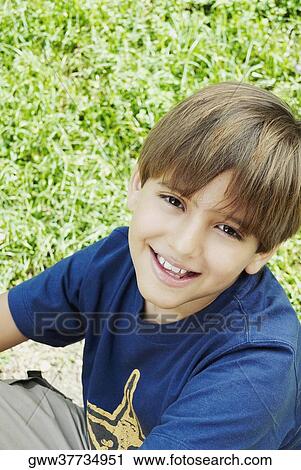 Portrait of a boy smiling View Large Photo Image Stock Image - Portrait of a boy smiling. Fotosearch