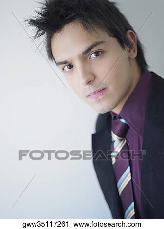 Portrait of a businessman staring View Large Photo Image Stock Image - Portrait of a businessman staring. Fotosearch