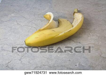 Close-up of a banana peel View Large Photo Image Stock Image - Close-up of a banana peel. Fotosearch