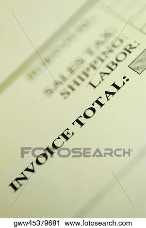 Stock Image - Close-up of a bill. Fotosearch