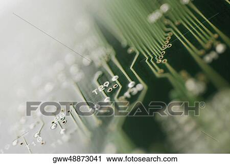 Close-up of a circuit board View Large Photo Image Stock Image - Close-up of a circuit board. Fotosearch