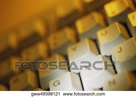 Close-up of a computer keyboard View Large Photo Image Stock Image - Close-up of a computer keyboard. Fotosearch