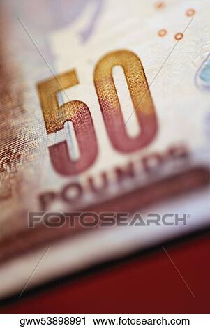 Close-up of a fifty pound note View Large Photo Image Stock Image - Close-up of a fifty pound note. Fotosearch