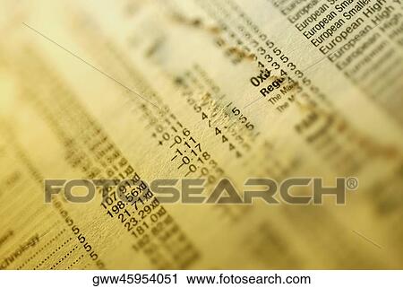 Close-up of a financial report View Large Photo Image Stock Image - Close-up of a financial report. Fotosearch
