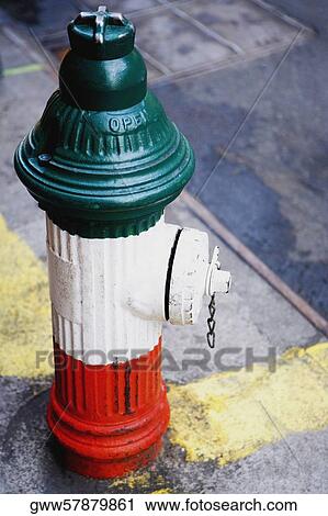 Close-up of a fire hydrant View Large Photo Image Stock Image - Close-up of a fire hydrant. Fotosearch