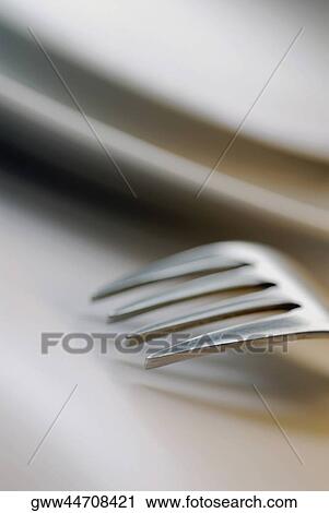 Stock Image - Close-up of a fork. Fotosearch