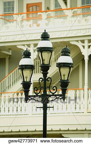 Close-up of a lamppost View Large Photo Image Stock Image - Close-up of a lamppost. Fotosearch