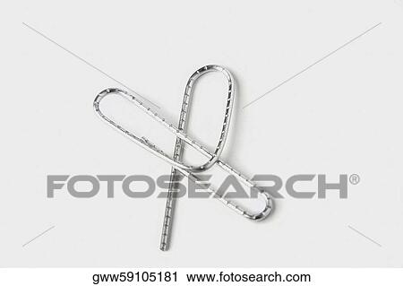Close-up of a paper clip View Large Photo Image Stock Image - Close-up of a paper clip. Fotosearch