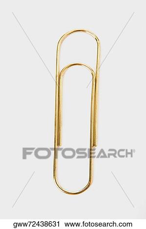 Close-up of a paper clip View Large Photo Image Stock Image - Close-up of a paper clip. Fotosearch
