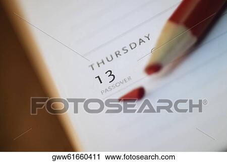 Close-up of a pencil on a diary View Large Photo Image Stock Image - Close-up of a pencil on a diary. Fotosearch