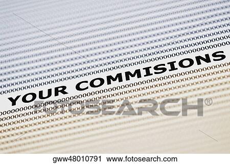 Close-up of a report View Large Photo Image Stock Image - Close-up of a report. Fotosearch