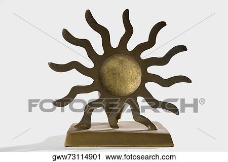 Close-up of a sculpture of the sun View Large Photo Image Stock Image - Close-up of a sculpture of the sun. Fotosearch