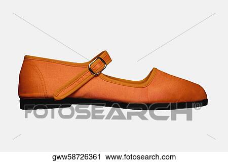 Stock Image - Close-up of a shoe. Fotosearch
