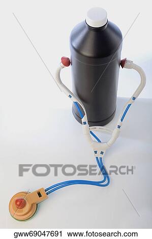 Close-up of a stethoscope and a medicine bottle View Large Photo Image Stock Image - Close-up of a stethoscope and a medicine bottle. Fotosearch