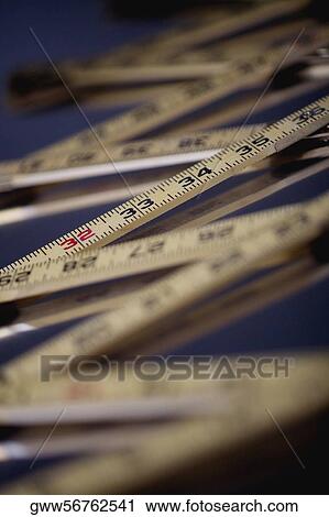 Stock Image - Close-up of a tape measure. Fotosearch