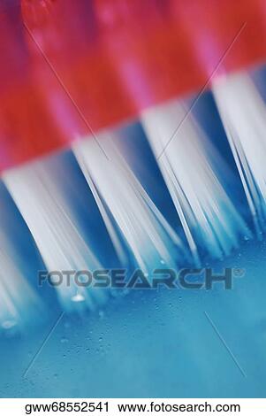 Close-up of a toothbrush View Large Photo Image Stock Image - Close-up of a toothbrush. Fotosearch