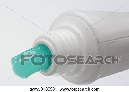 Close-up of a toothpaste tube View Large Photo Image Stock Image - Close-up of a toothpaste tube. Fotosearch