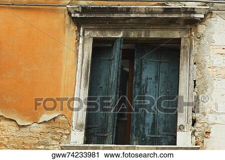 Stock Image - Close-up of a window. Fotosearch