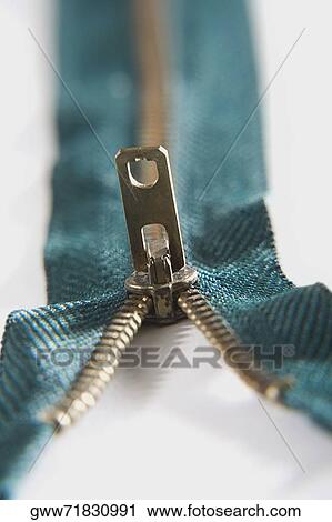 Close-up of a zipper View Large Photo Image Stock Image - Close-up of a zipper. Fotosearch