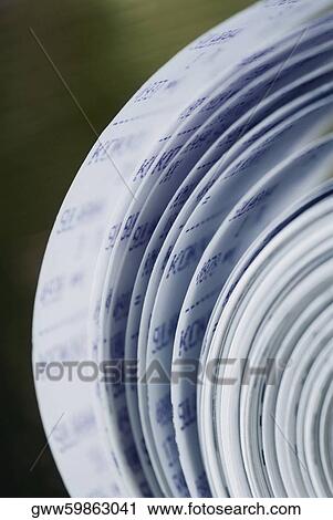 Close-up of an adding machine tape View Large Photo Image Stock Image - Close-up of an adding machine tape. Fotosearch