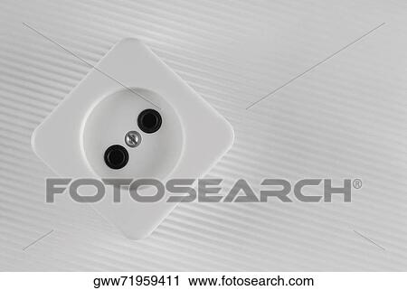 Close-up of an electricity outlet View Large Photo Image Stock Image - Close-up of an electricity outlet. Fotosearch