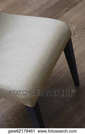 Stock Image - Close-up of an empty chair. Fotosearch
