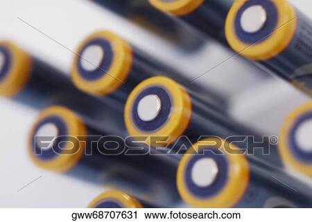 Close-up of batteries View Large Photo Image Stock Image - Close-up of batteries. Fotosearch